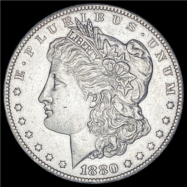 1880-CC Silver Morgan Dollar CLOSELY UNCIRCULATED