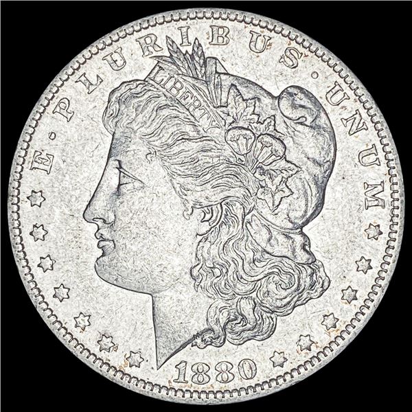 1880 Morgan Silver Dollar CLOSELY UNCIRCULATED