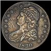1830 Capped Bust Half Dollar NEARLY UNCIRCULATED