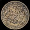 Image 2 : 1873 Arrows Seated Liberty Half Dollar NICELY CIRCULATED