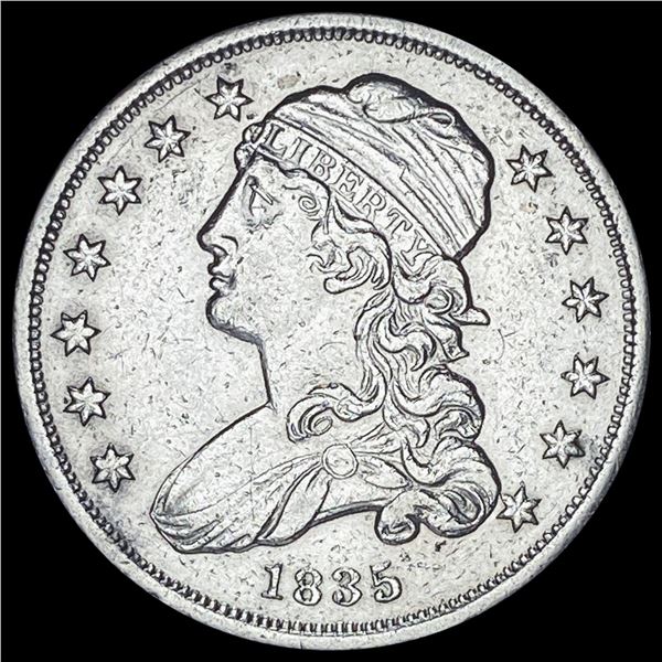 1835 Capped Bust Quarter CLOSELY UNCIRCULATED