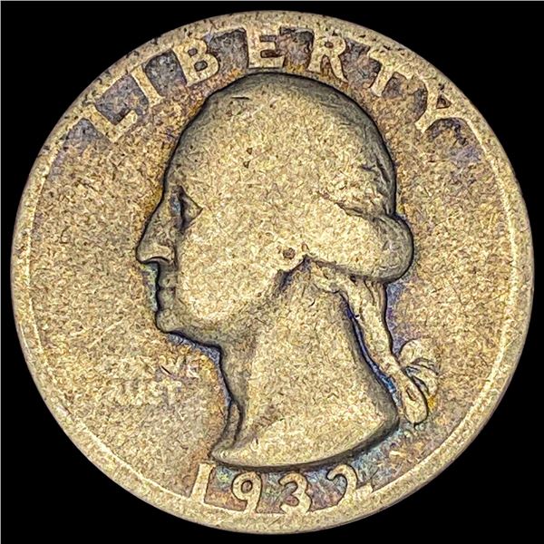 1932-S Silver Washington Quarter NICELY CIRCULATED