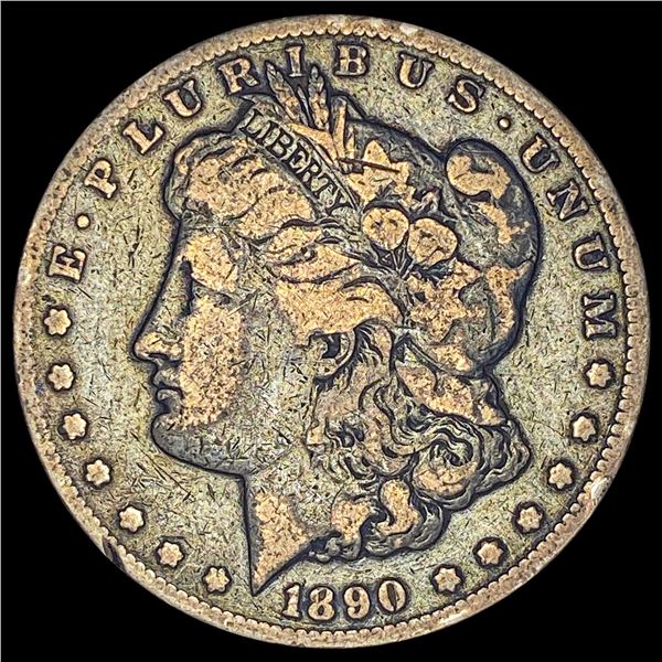 1890-CC Silver Morgan Dollar NICELY CIRCULATED