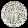 Image 2 : 1871 Shield Nickel NEARLY UNCIRCULATED