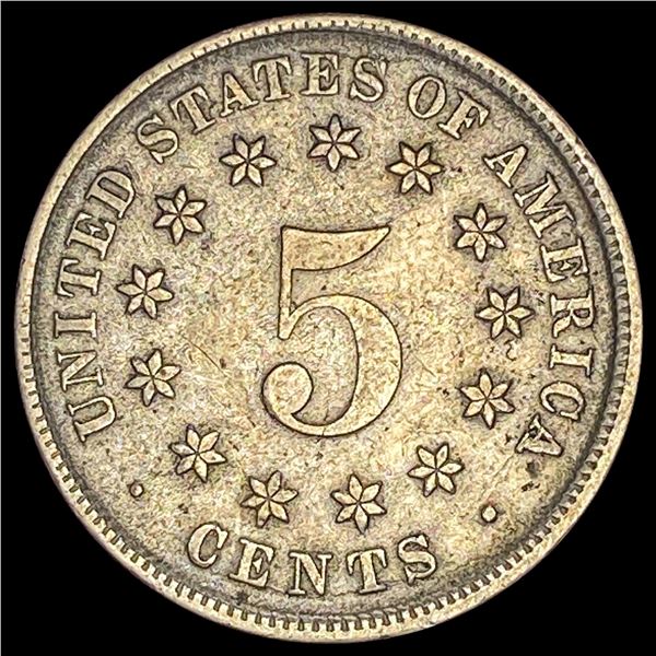 1883 Shield Nickel LIGHTLY CIRCULATED
