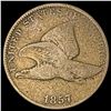 Image 1 : 1857 Copper-Nickel Flying Eagle Cent NICELY CIRCULATED