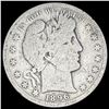 Image 1 : 1896-S Silver Barber Half Dollar NICELY CIRCULATED