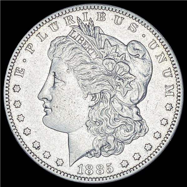 1885-S Silver Morgan Dollar NEARLY UNCIRCULATED