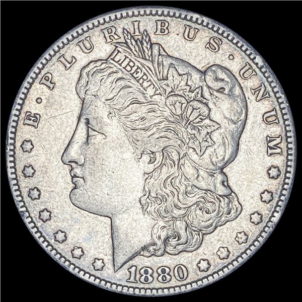 1880-O Silver Morgan Dollar NEARLY UNCIRCULATED
