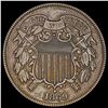 Image 1 : 1869 Copper 2 Cents CLOSELY UNCIRCULATED
