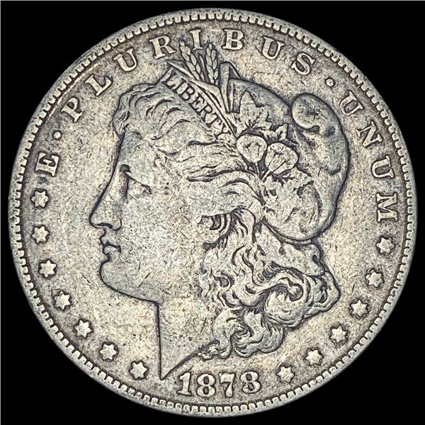 1878 Silver Morgan Dollar LIGHTLY CIRCULATED