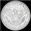 Image 2 : 1908 Silver Barber Quarter CLOSELY UNCIRCULATED