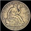 1856-O Silver Half Dollar (Seated Liberty) LIGHTLY CIRCULATED