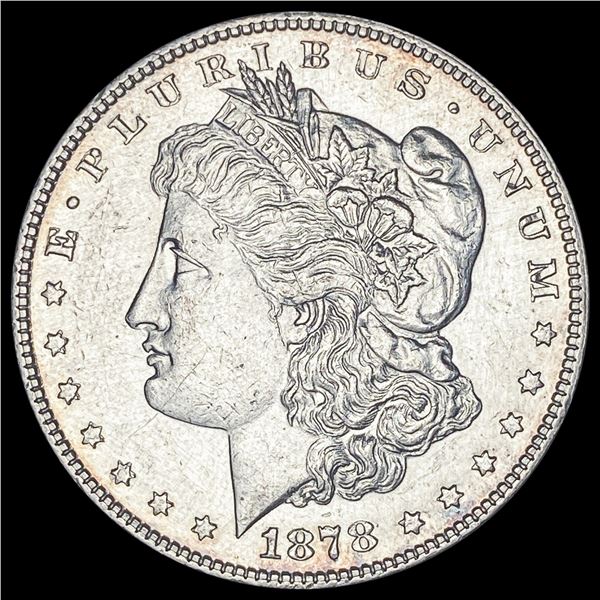 1878 7/8TF Morgan Silver Dollar CLOSE UNC