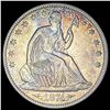 1874 Arrows Seated Liberty Half Dollar CLOSELY UNCIRCULATED