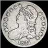 1831 Capped Bust Half Dollar LIGHTLY CIRCULATED