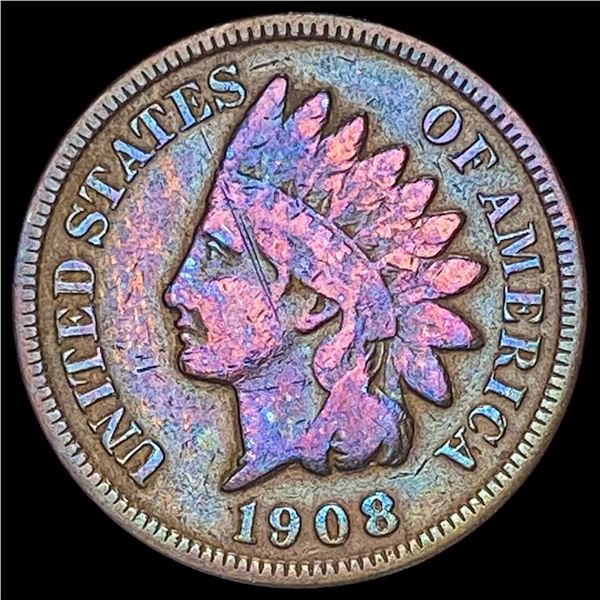 1908-S Indian Head Cent NICELY CIRCULATED