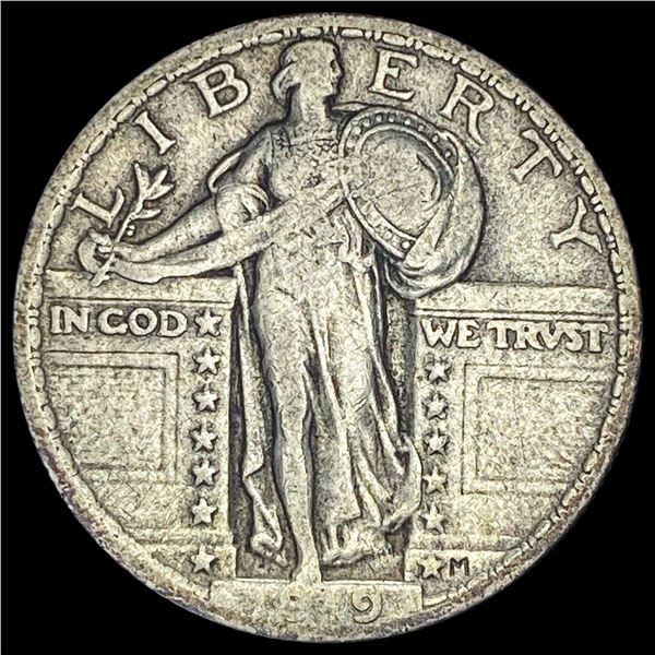 1919 Standing Liberty Quarter LIGHT CIRC