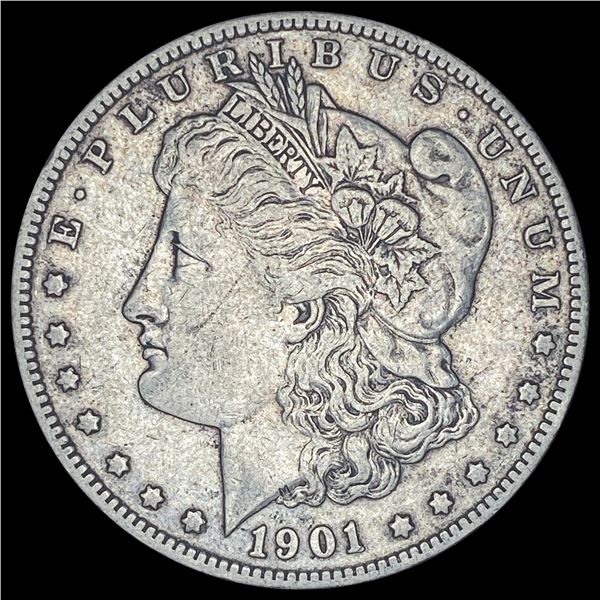 1901-S Silver Morgan Dollar NEARLY UNCIRCULATED