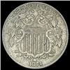 Image 1 : 1874 Shield Nickel NEARLY UNCIRCULATED