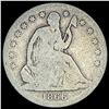 Image 1 : 1866-S Silver Half Dollar NICELY CIRCULATED