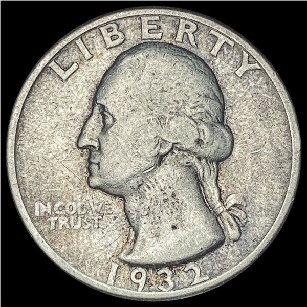 1932-D Silver Washington Quarter NICELY CIRCULATED