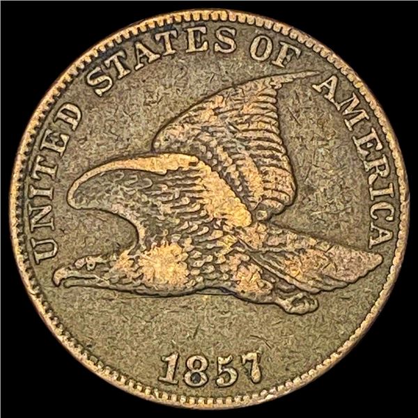 1857 Flying Eagle Cent LIGHTLY CIRCULATED