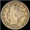 1912-D Liberty Head Nickel ABOUT UNCIRCULATED