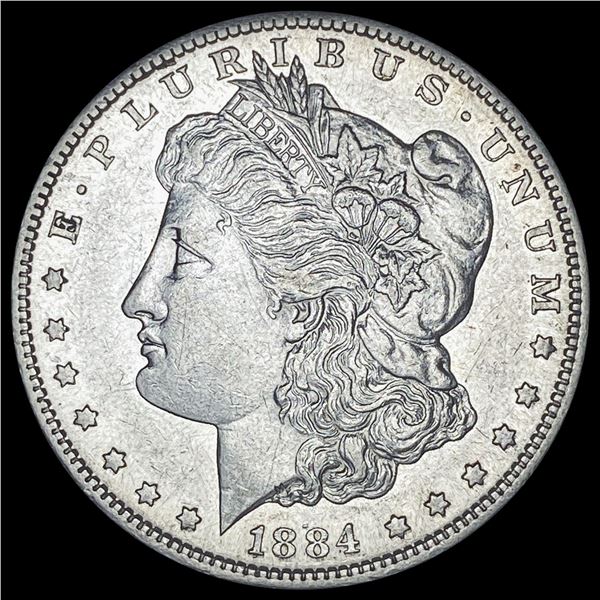 1884-S Silver Morgan Dollar CLOSELY UNCIRCULATED