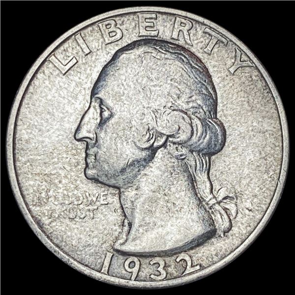 1932 Silver Washington Quarter CLOSELY UNCIRCULATED