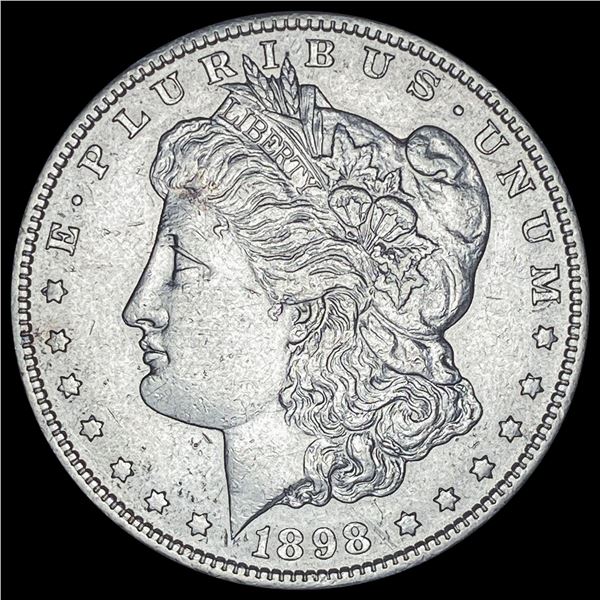 1898-S Silver Morgan Dollar CLOSELY UNCIRCULATED