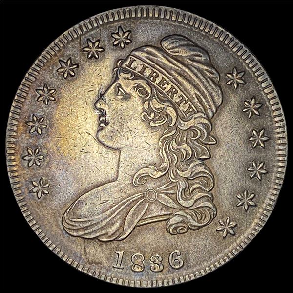 1836 Capped Bust Half Dollar CLOSELY UNCIRCULATED