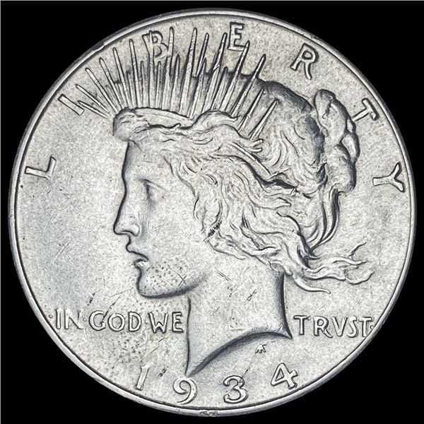 1934-D Silver Peace Dollar UNCIRCULATED