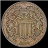 Image 2 : 1866 Bronze Two-Cent Piece NEARLY UNCIRCULATED
