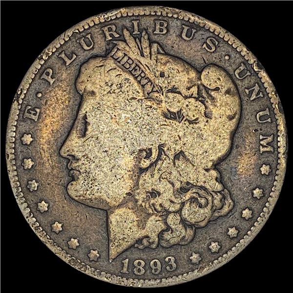 1893 Silver Morgan Dollar NICELY CIRCULATED