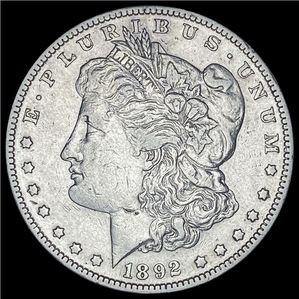 1892-S Silver Morgan Dollar NEARLY UNCIRCULATED