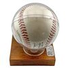 Image 3 : Hank Aaron Signed Baseball Milwaukee Braves w/ Cert