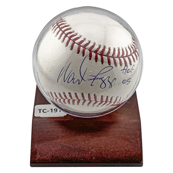Wade Boggs Signed Baseball 2005 HOF w/ Certificate