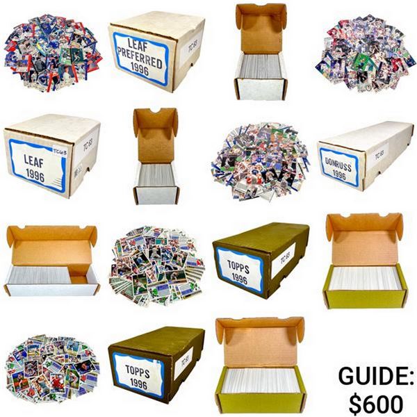 1996 Donruss/Leaf + Preferred/Topps [1800 Cards]