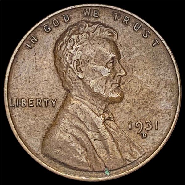 1931-D Lincoln Wheat Cent CLOSELY UNCIRCULATED