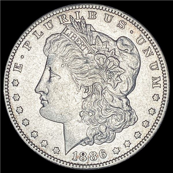 1886-S Silver Morgan Dollar CLOSELY UNCIRCULATED