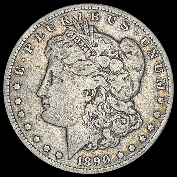 1890-CC Silver Morgan Dollar LIGHTLY CIRCULATED