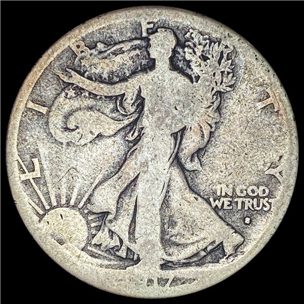 1917-S Silver Walking Liberty Half Dollar NICELY CIRCULATED