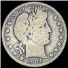 Image 1 : 1904-O Silver Barber Half Dollar NICELY CIRCULATED