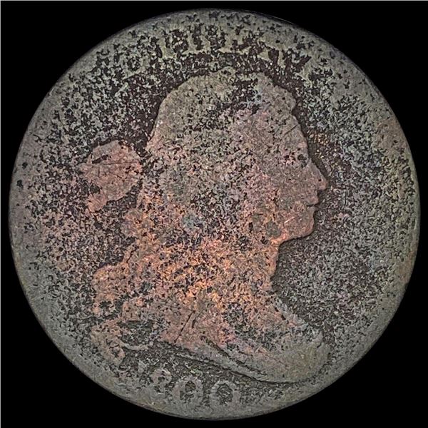 1800 Draped Bust Large Cent NICELY CIRCULATED