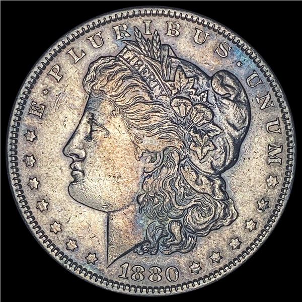 1880 Morgan Silver Dollar CLOSELY UNCIRCULATED