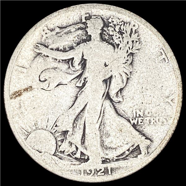 1921 Walking Liberty Half Dollar NICELY CIRCULATED