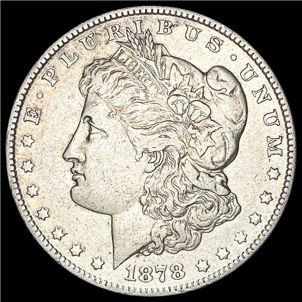1878-S Silver Morgan Dollar NEARLY UNCIRCULATED