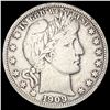 Image 1 : 1909 Silver Half Dollar (Barber) NICELY CIRCULATED