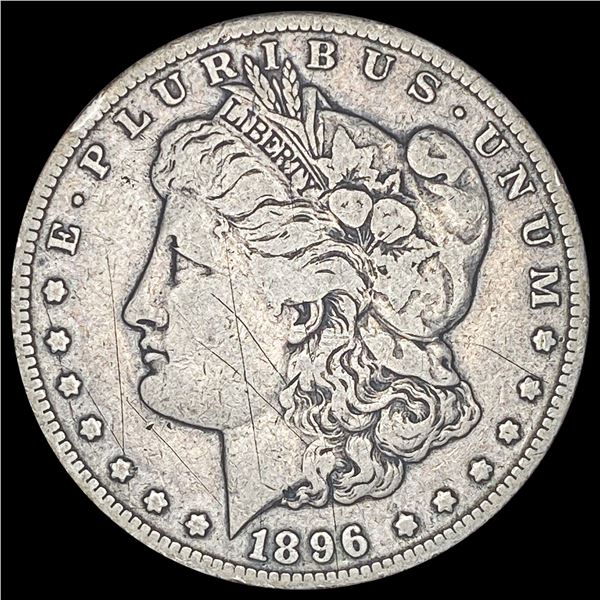1896-S Silver Morgan Dollar LIGHTLY CIRCULATED